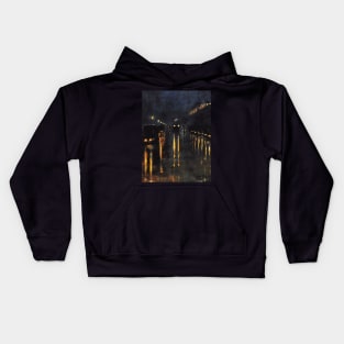 Hochbahnhof Bülowstraße by Lesser Ury (1922) Kids Hoodie